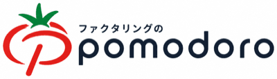 ファクタリングのポモドーロ ロゴ